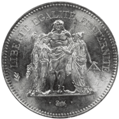 50 Francs Hercule