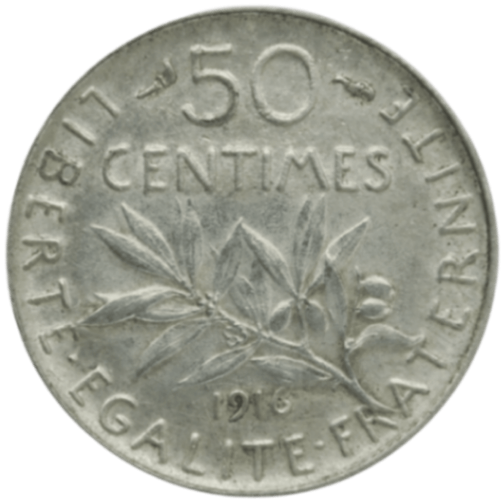 50 Centimes Semeuse