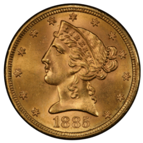 $5 Half Eagle (Liberty / Indian)
